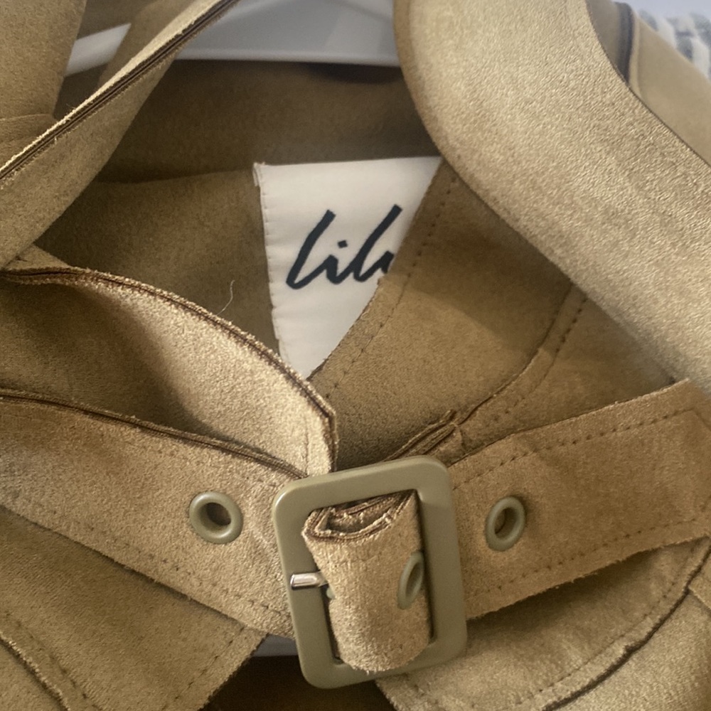Green Suede Jacket - Picture 3 of 4